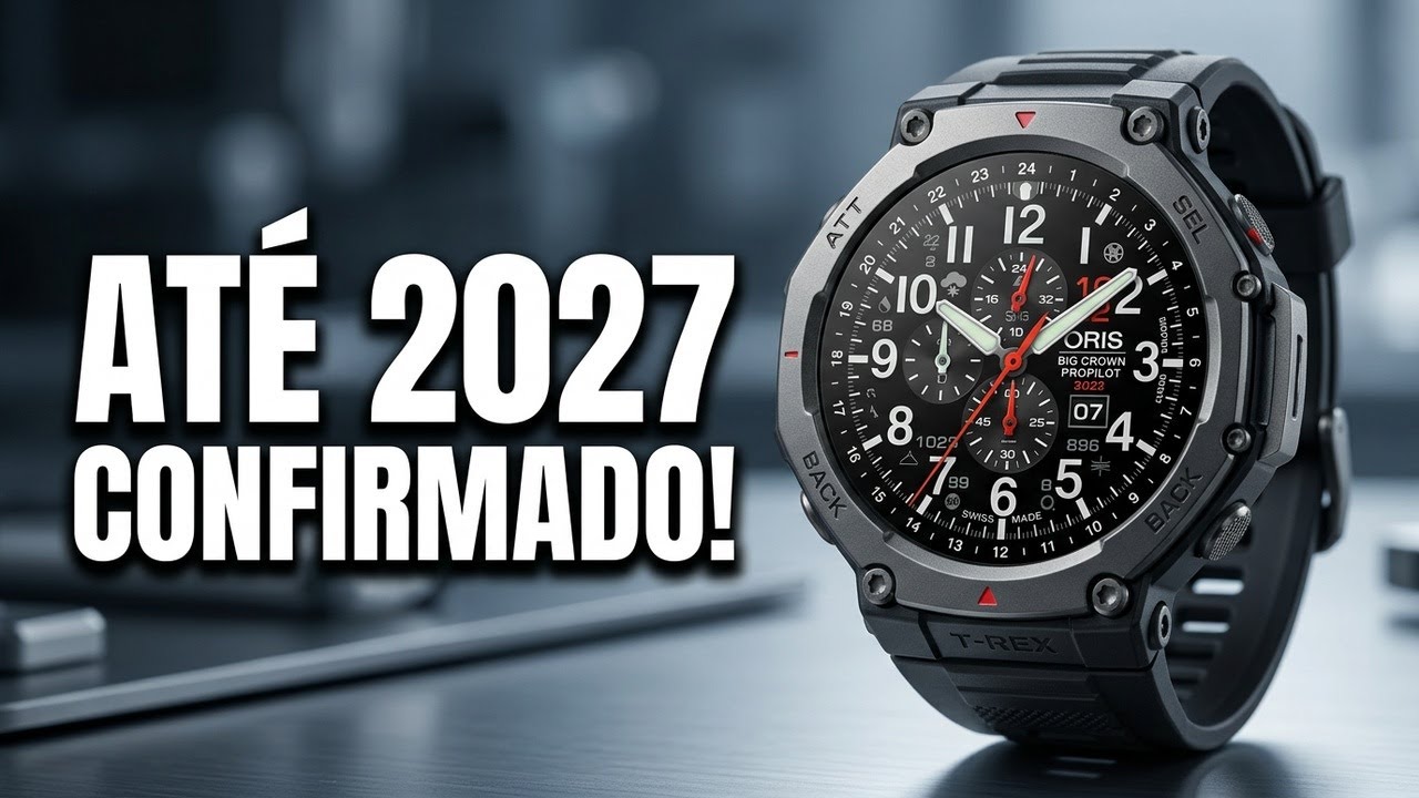 Amazfit volta atrás e garante updates do T-Rex 3 até 2027!