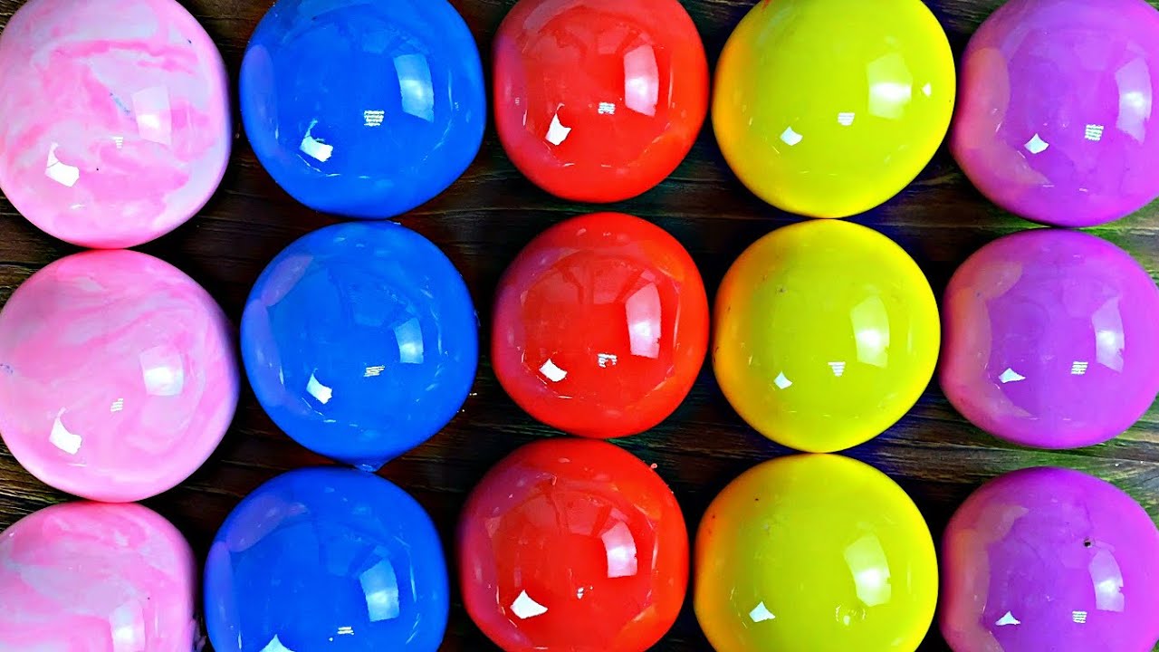CRACKLING LIGHT PLASTICINE.Slime.Satisfying Compilation.