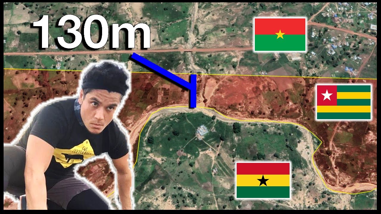 Watch me run across the narrowest 3-country salient in the world (First person to EVER document)