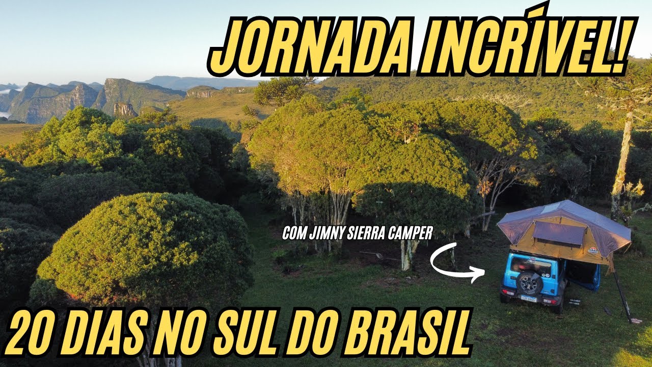 SUZUKI JIMNY SIERRA EM EXPEDIÇÃO NO SUL DO BRASIL