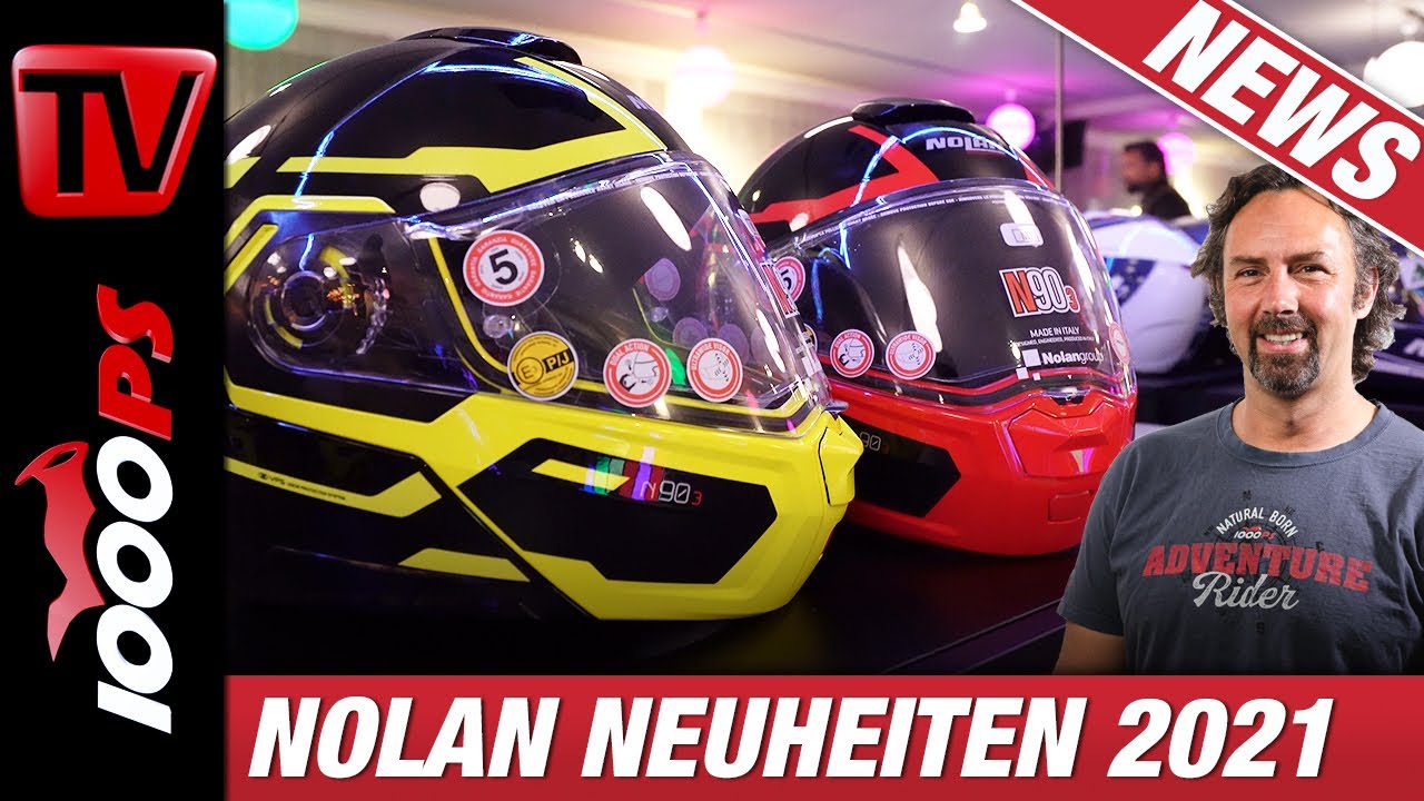 Nolan alle neuen Helme 2021 - die 1000PS-Onlinemesse!