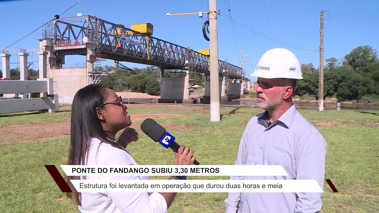 Alteamento da Ponte do Fandango concluído