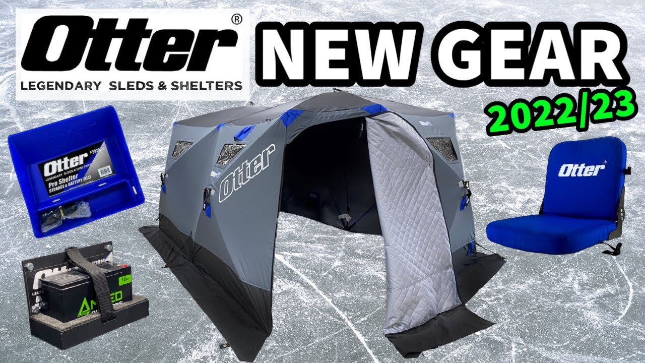 NEW Otter Outdoors 2022 - 2023 Ice Fishing Gear!