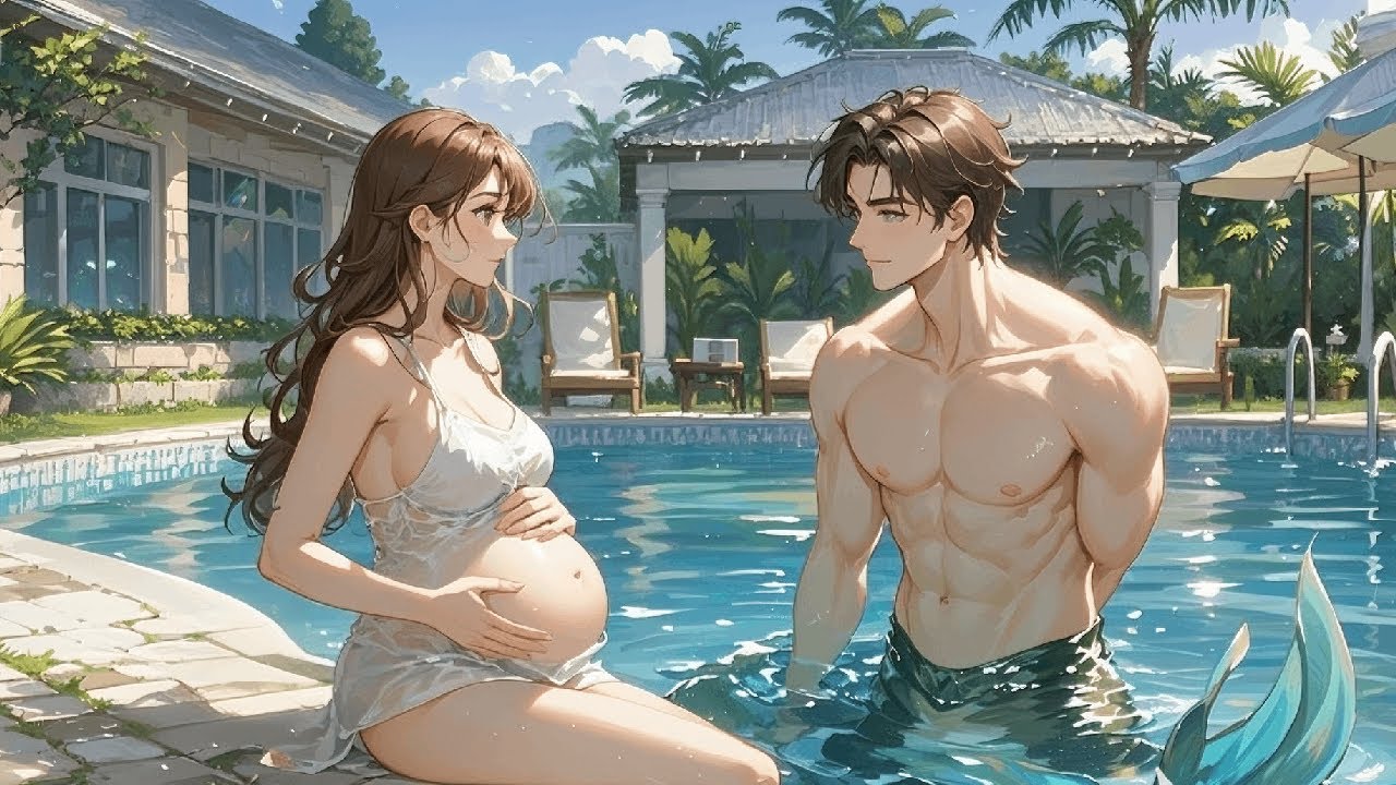 Reborn,merman villain was about to end his life,I said,”I'm pregnant with your child”Then he cried.