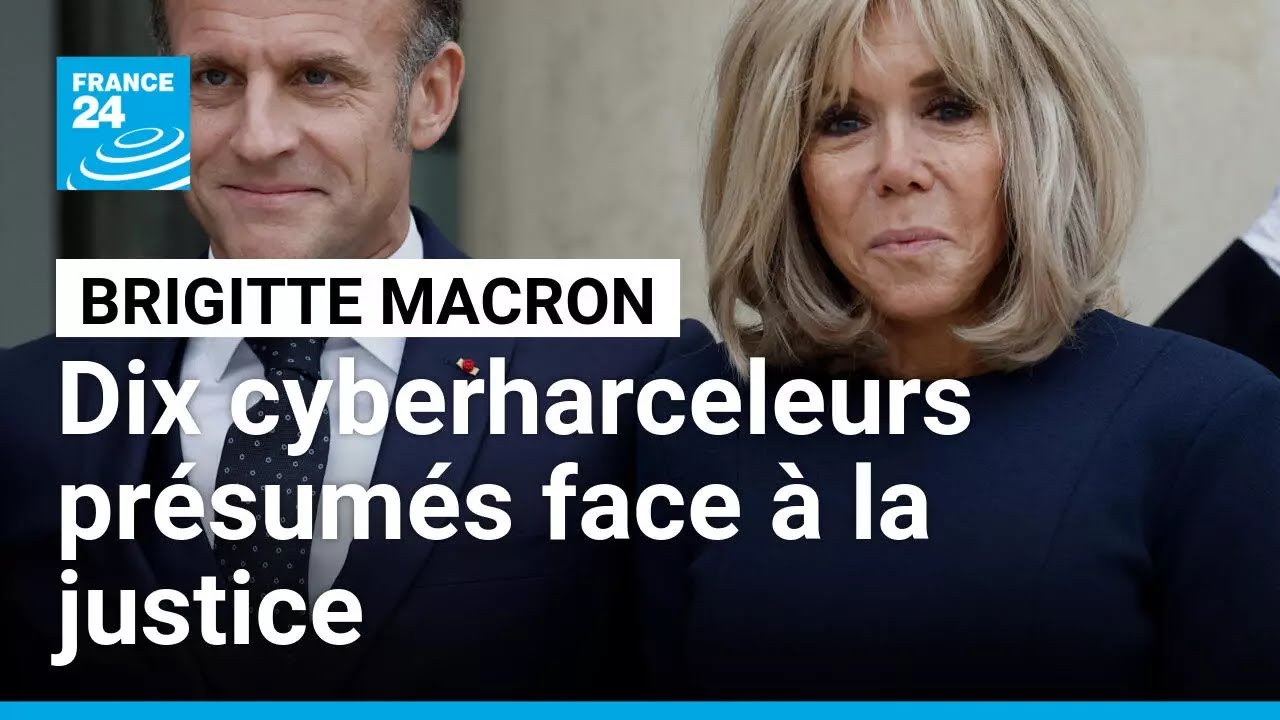 Proc&egrave;s de cyberharc&egrave;lement contre Brigitte Macron : 3 &agrave; 12 mois de prison pour les pr&eacute;venus