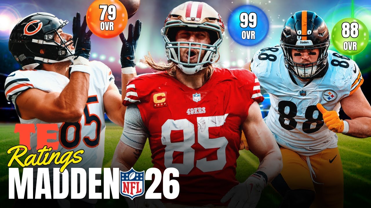 Giving NFL Tight Ends their MADDEN 26 Ratings!