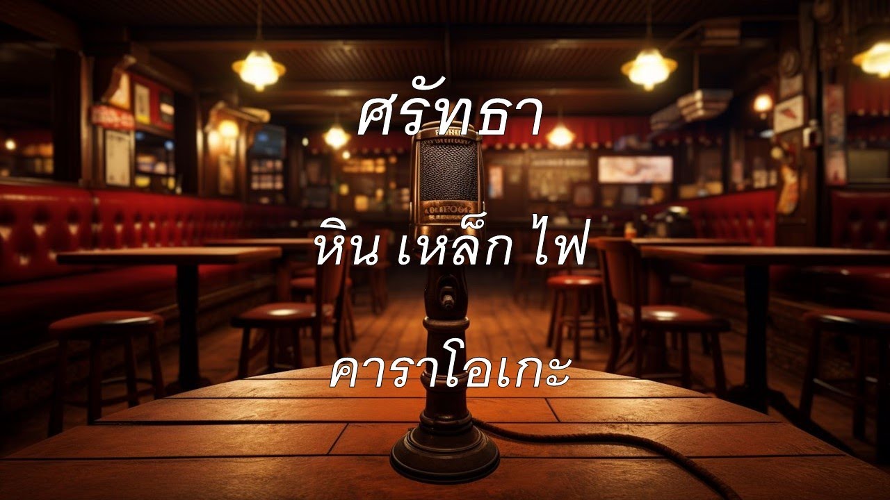 ศรัทธา - หิน เหล็ก ไฟ : คาราโอเกะ @karaoke_station2023