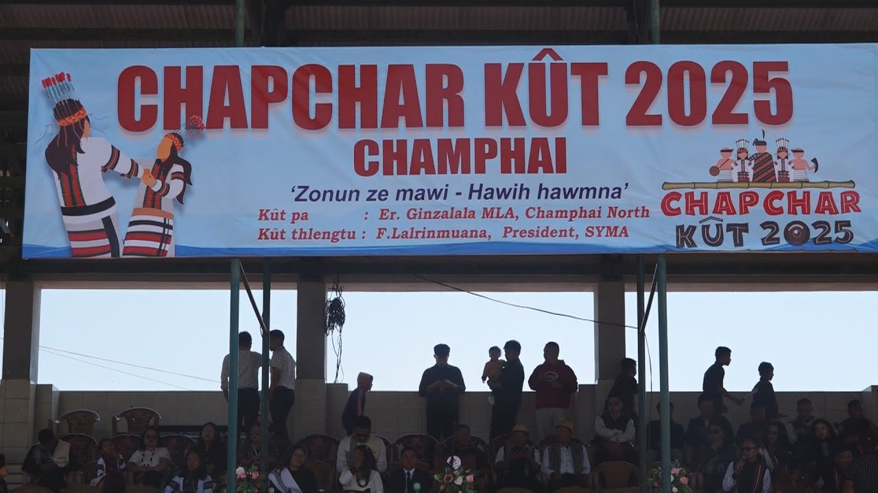 Champhai Chapchar Kut 2025 @ Zotlang Sports Stadium