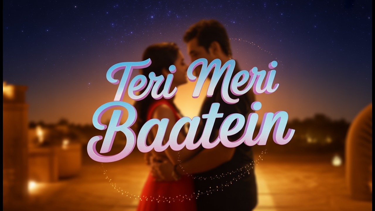 Teri Meri Baate#romanticsong #romanticreels#romanticvibes#lovefeelings#loveinair#couplegoals#truelov