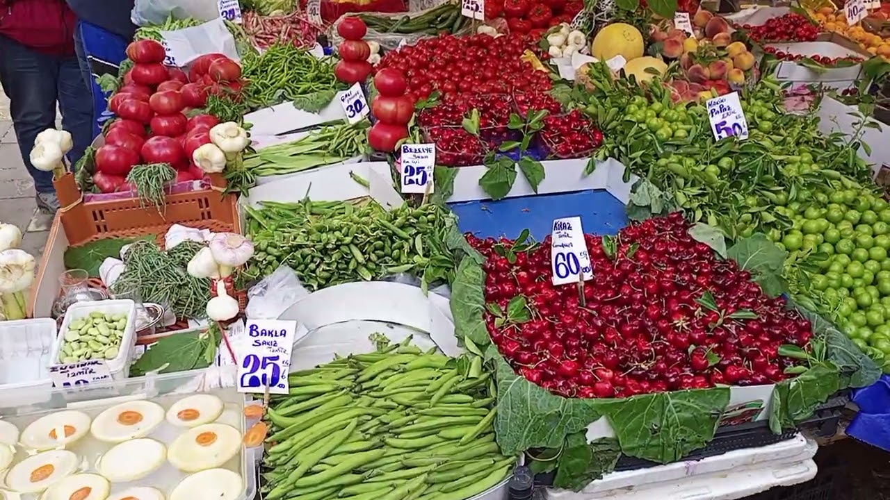 Fish Market in Kadık&ouml;y İstanbul | Kadikoy Pazaar | Fish Market in Turkey