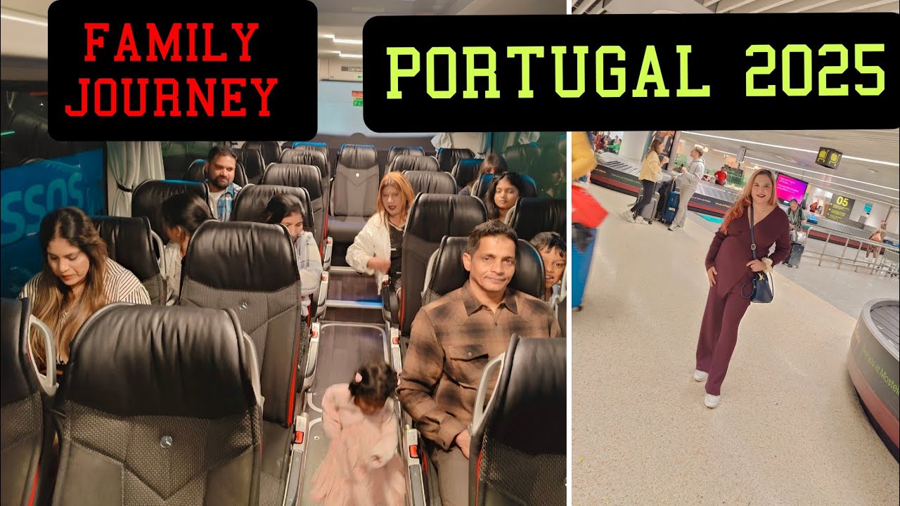 Portugal 🇵🇹 Family Trip ❤️DAY 1 In LISBON #GOAN VLOG 
