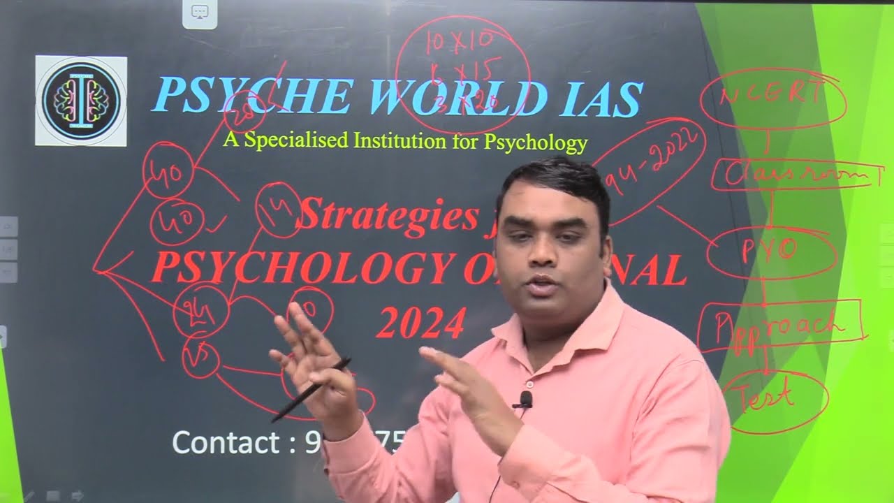 stategies for psychology optional 2024