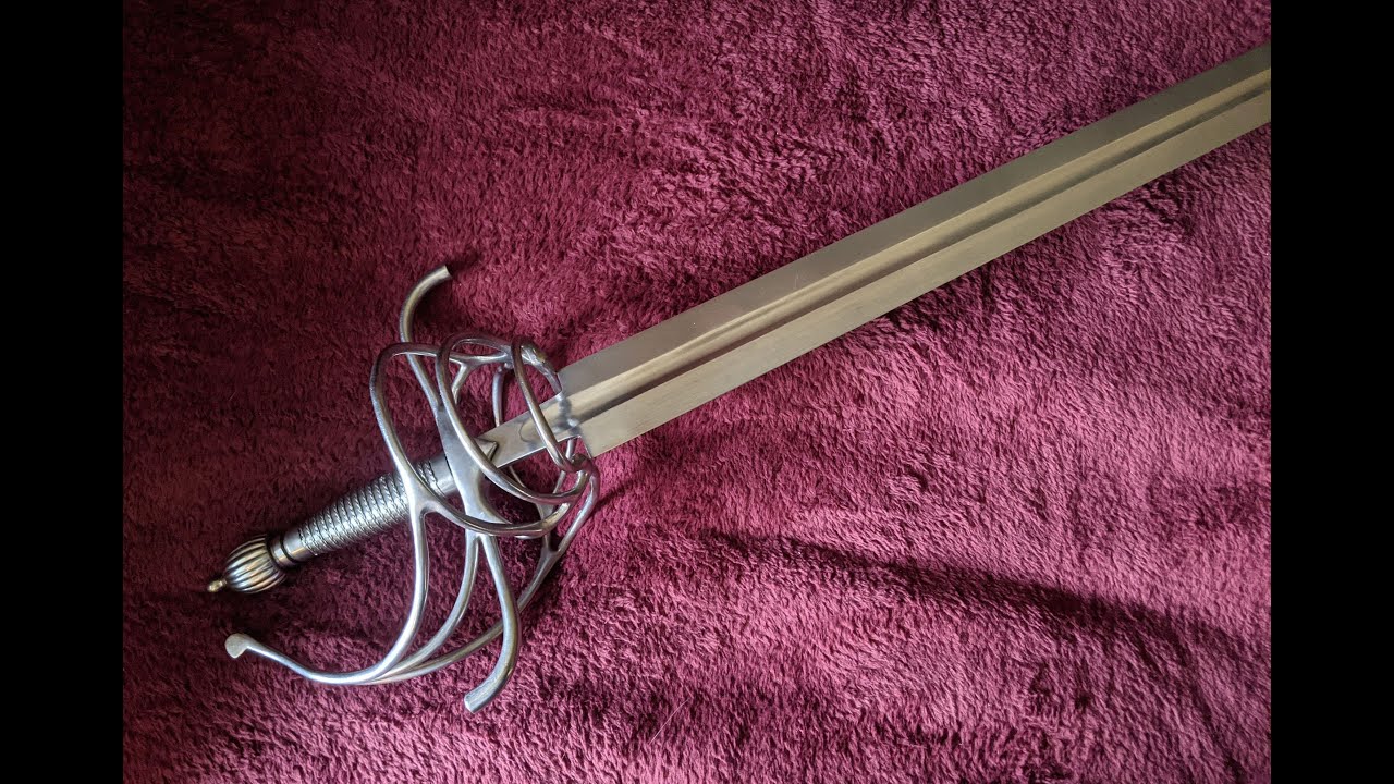 Mike's Hanwei Side Sword Build Project: Tinker Blade on a Practical Rapier Hilt?