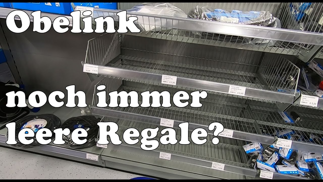 Herbsttour #17 Obelink: Noch immer leere Regale? Wie ist die Situation drei Wochen später?