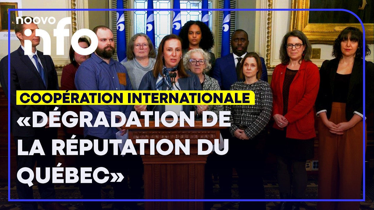 Coopération internationale: «une dégradation de la réputation du Québec par la CAQ», dit le PLQ