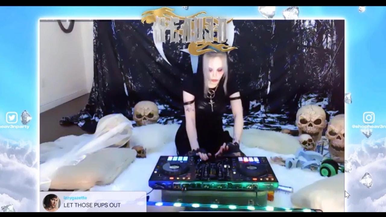 alice glass // dj set x TWITCH x HEAV3NPARTY // part. I