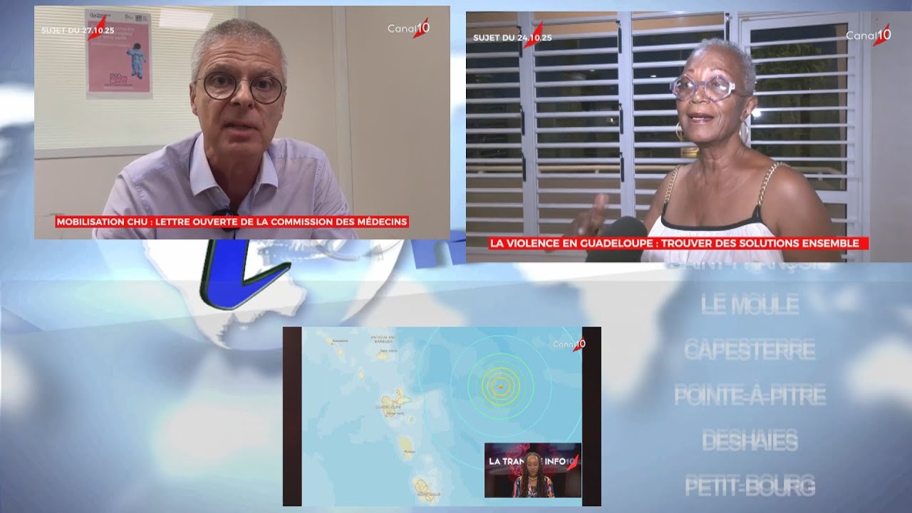 Onews Guadeloupe le jt de Canal 10