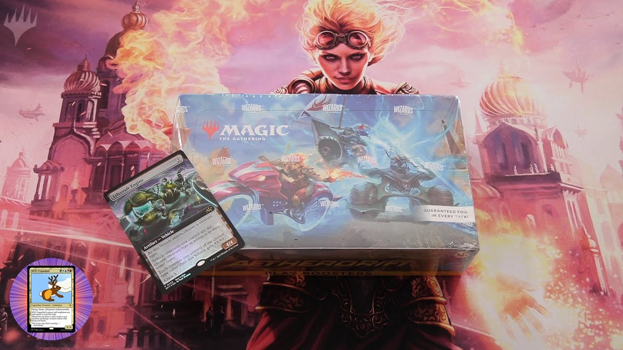 Aetherdrift Play Booster Unboxing - AWESOME PULLS!