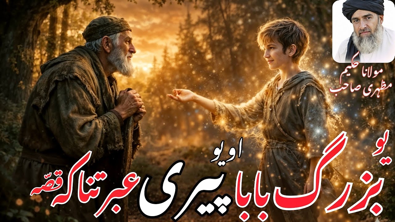 Pashto Bayan | Molana Hakeem Mazhari Sahib Buzark Baba Aw Fere Qissa    | Nabyo Ke Qesse |