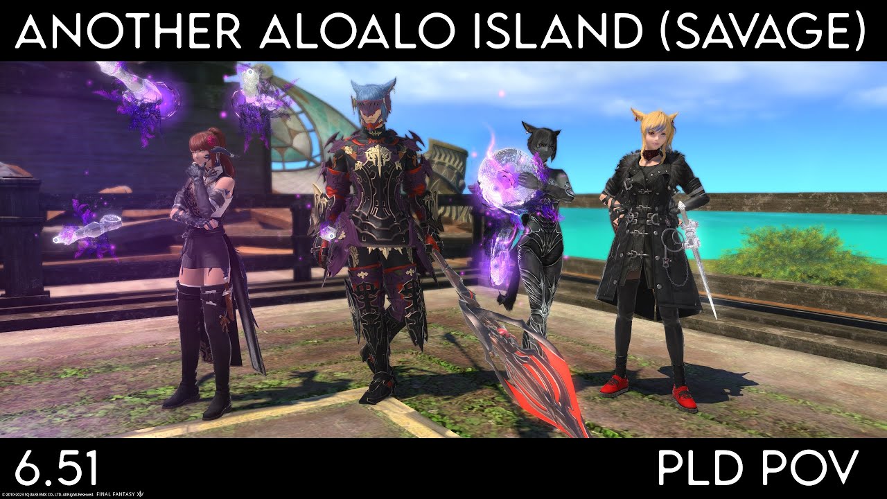 FFXIV Another Aloalo Island (Savage) First Clear [Criterion Dungeon] | PLD PoV