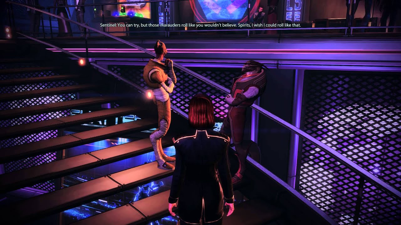 [Mass Effect 3] A Salarian and a Turian discuss strategies.