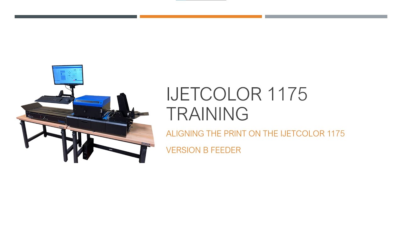 Aligning The Feeder On The iJetColor 1175 (Version B)