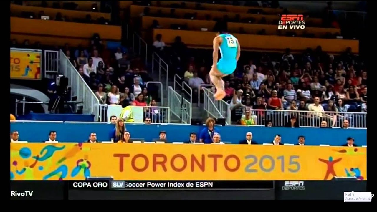 Rutina de ORO para JORGE VEGA en Toronto 2015