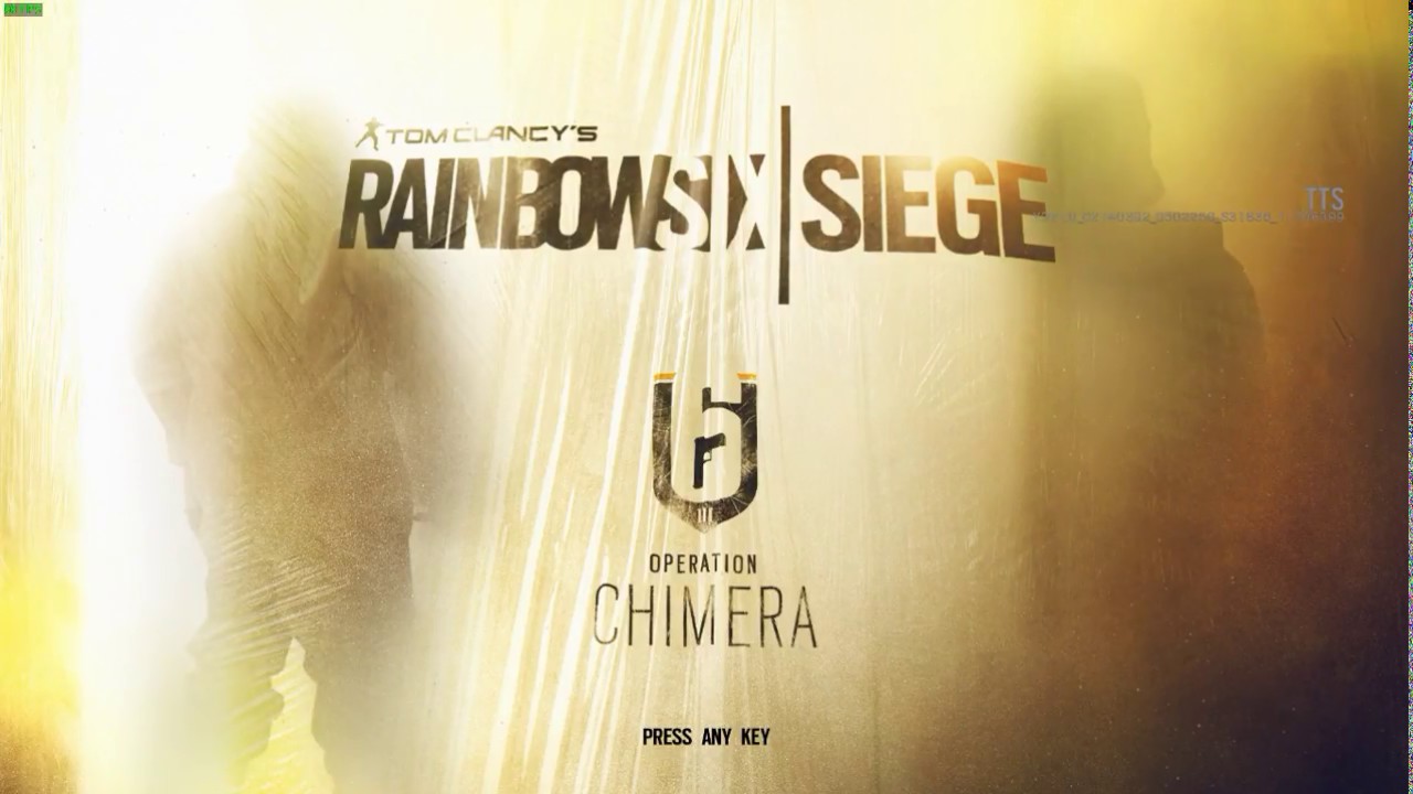Rainbow Six Siege Operation Chimera Main Menu [OST]