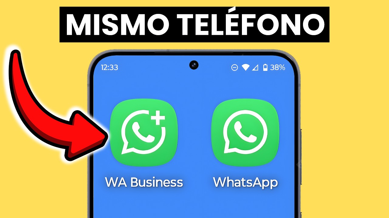 Tener WhatsApp Business y WhatsApp en el MISMO TELÉFONO (2026) ✅