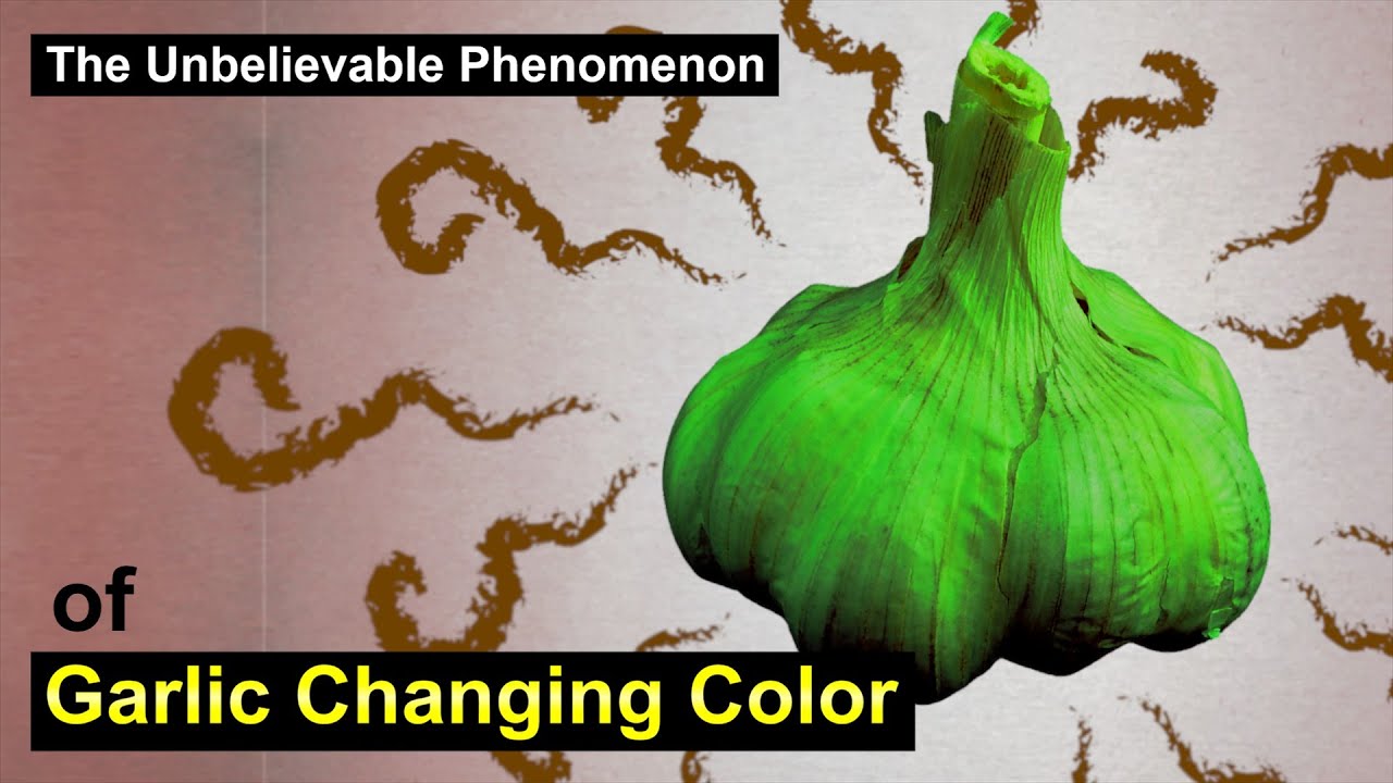 The Science Behind Garlic Turning Vibrant Green When Left Alone