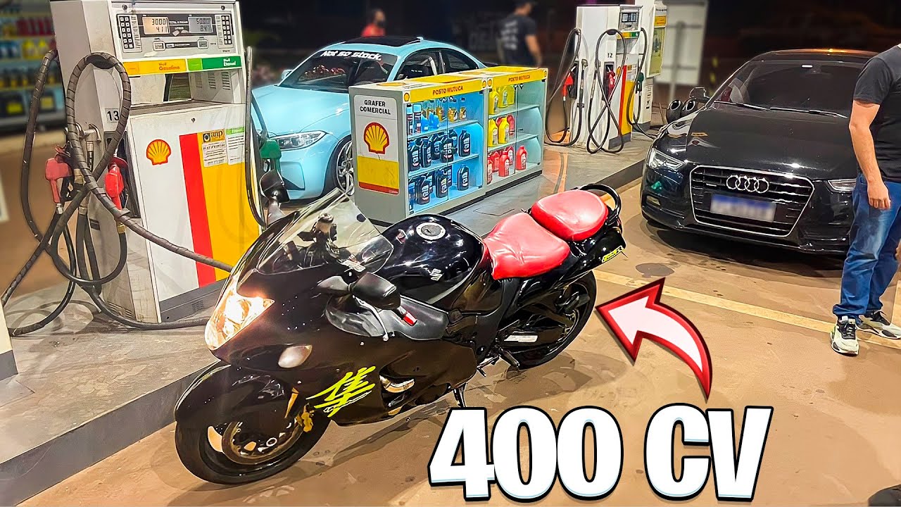 ELE DESAFIOU A BMW M2 DE CORRIDA CONTRA A HAYABUSA TURBO!