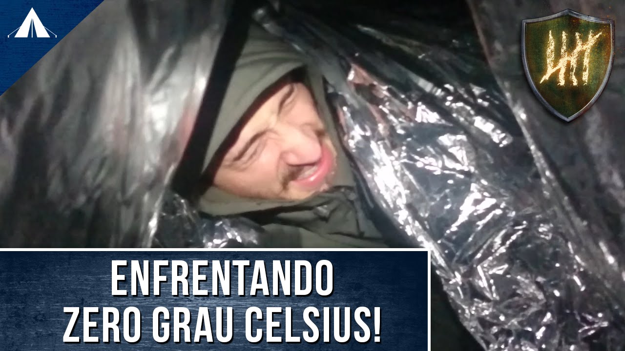 Equipamentos de emergência: Teste extremo de itens aluminizados no frio