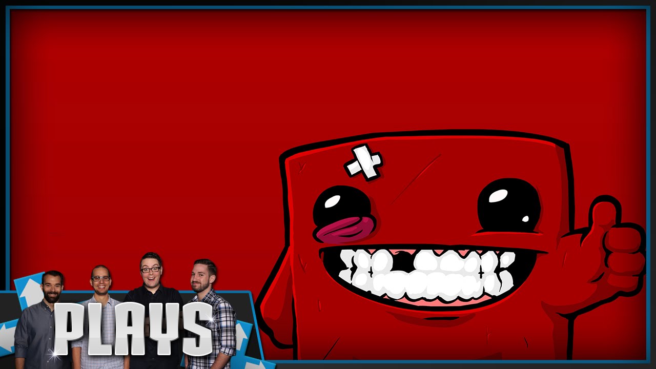 Let's Play Super Meat Boy - Kinda Funny Plays