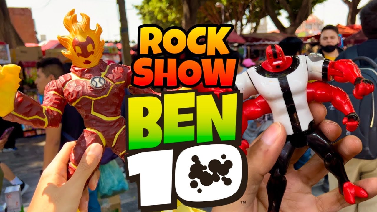Vamos a comprar juguetes de Ben 10 al rock show !!