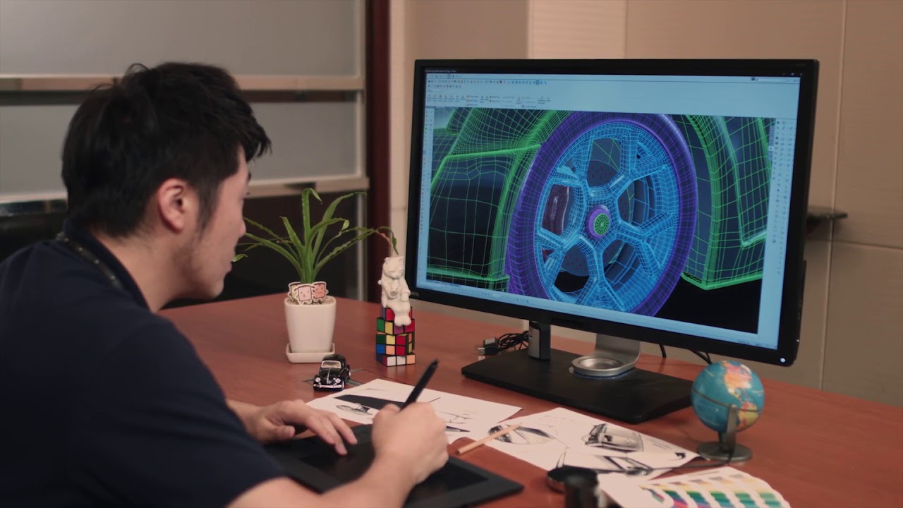 BenQ Designer Monitor - How To Set Up CAD/CAM Mode