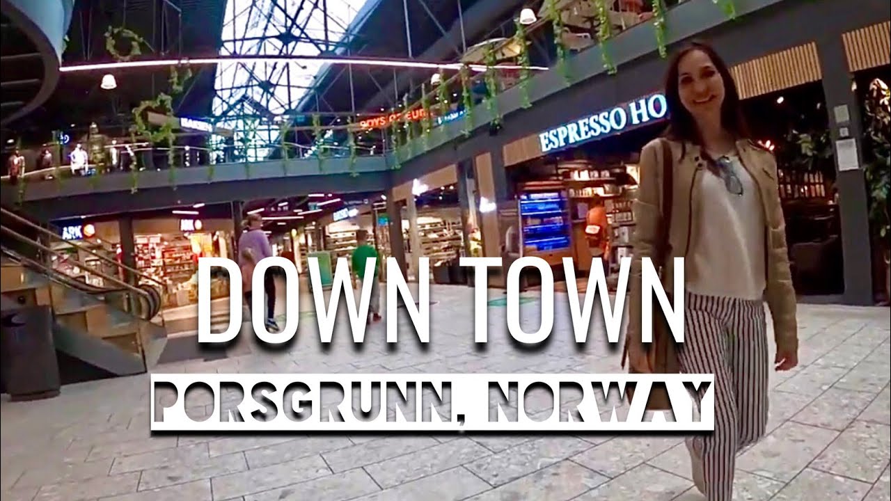 Down Town Kjøpesenter - Porsgrunn, Norway - Shopping Mall Tour