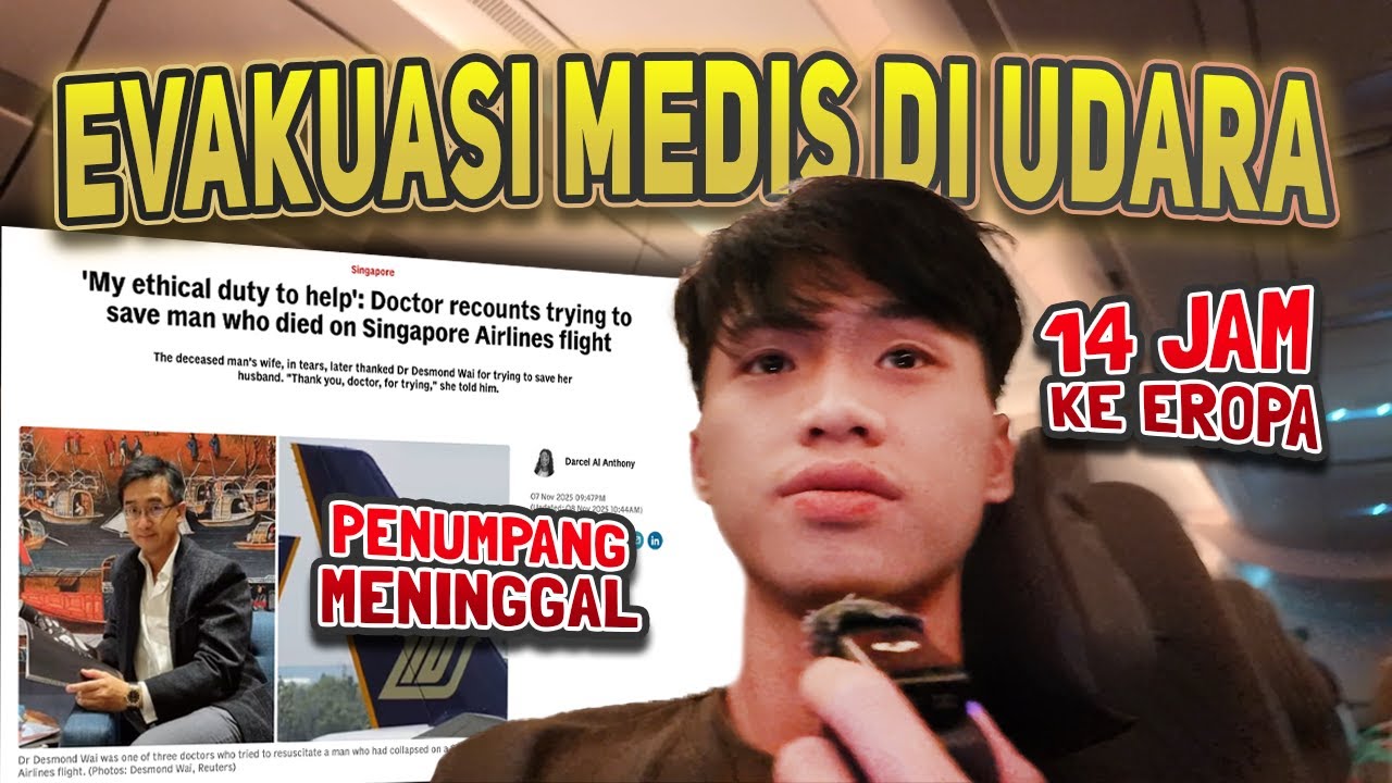 Orang di Depanku Meninggal di Pesawat😱⁉️ Berangkat ke Barcelona bareng Mama🇪🇸 Mulai Trip EROPA🤩