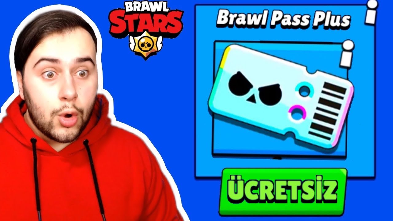 ÜCRETSİZ BRAWL PASS PLUS BİLETİ GELDİ 🤩 - BRAWL STARS