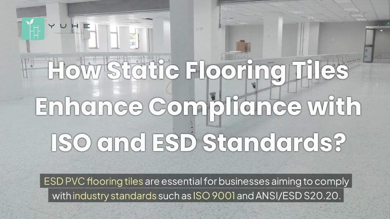 How Static Flooring Tiles Enhance Compliance with ISO and ESD Standards?