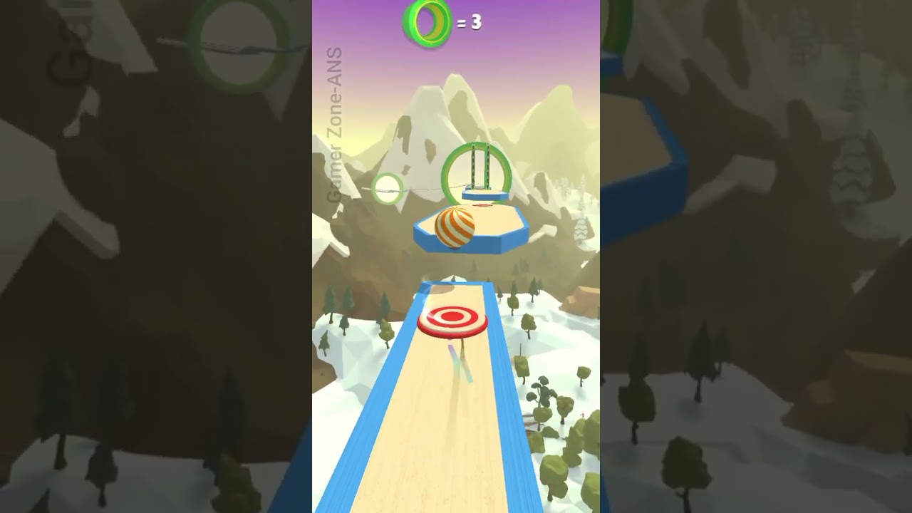 Action Balls - Ring Portal, SpeedRun Gameplay, Android IOS, Amaizing Ball Game #shorts #gameplay