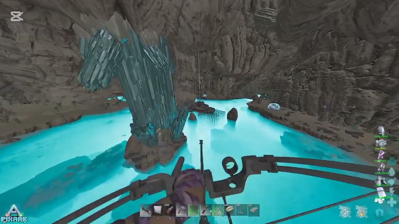 ARK ASA DOJO/PIXARK ARENA CLIPS HIGHLIGHT #3 +MY SHADOW CAVE BASE TOUR