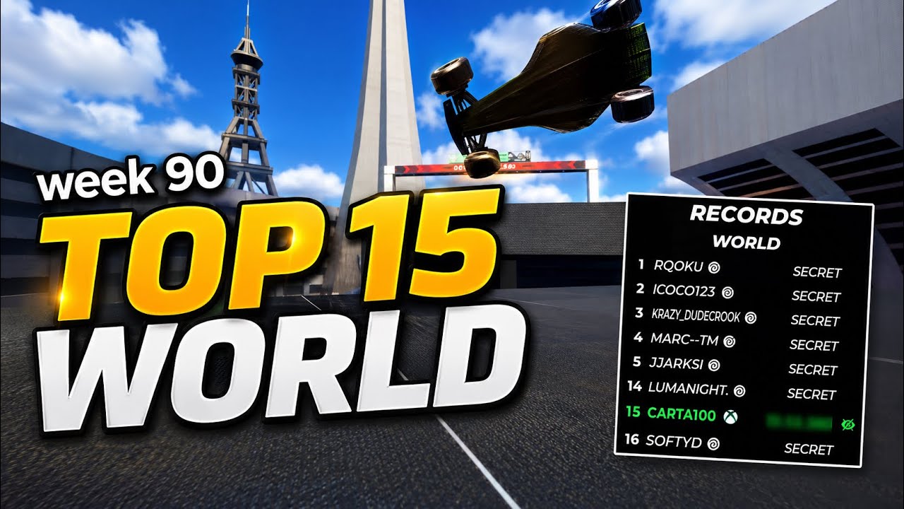 TOP 15 WORLD! My Week 90 PB Progression | Trackmania Weekly Shorts