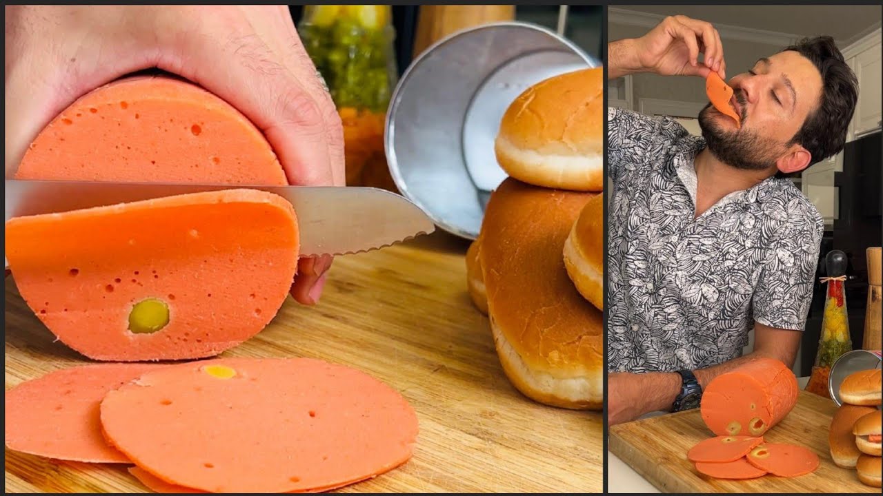 لانشون اللحمه من غير لحمه و احلى ساندوتش في اللانش بوكس 🛎️🤫😉والشكل والطعم مفاجاة