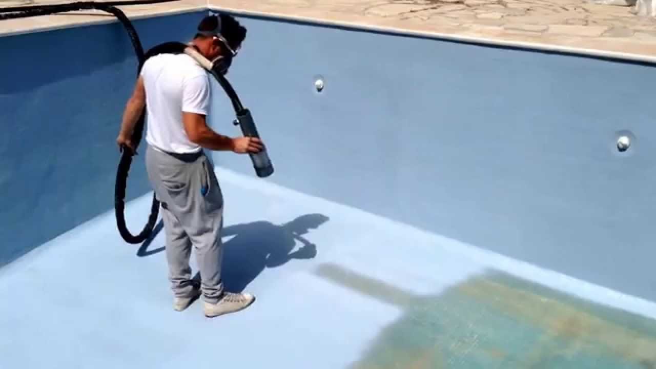 Etancheite revêtement piscine AquaBright Ecofinish Blue Mist