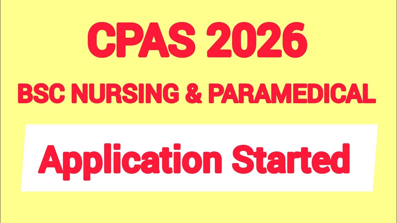 BSC NURSING KERALA 2026/CPAS APPLICATION ആരംഭിച്ചു /Reservation& Fee Concession&Scholarship Details