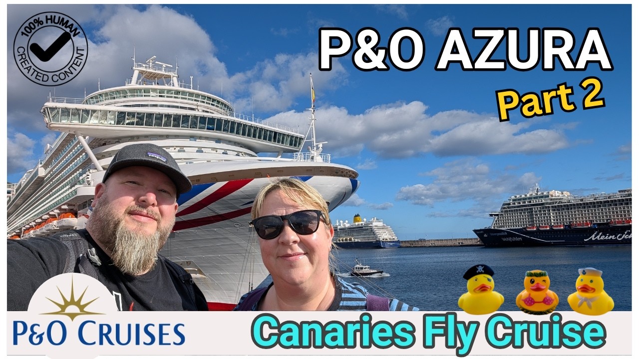 P&O Azura Canaries Cruise New Year Celebrations Part 2