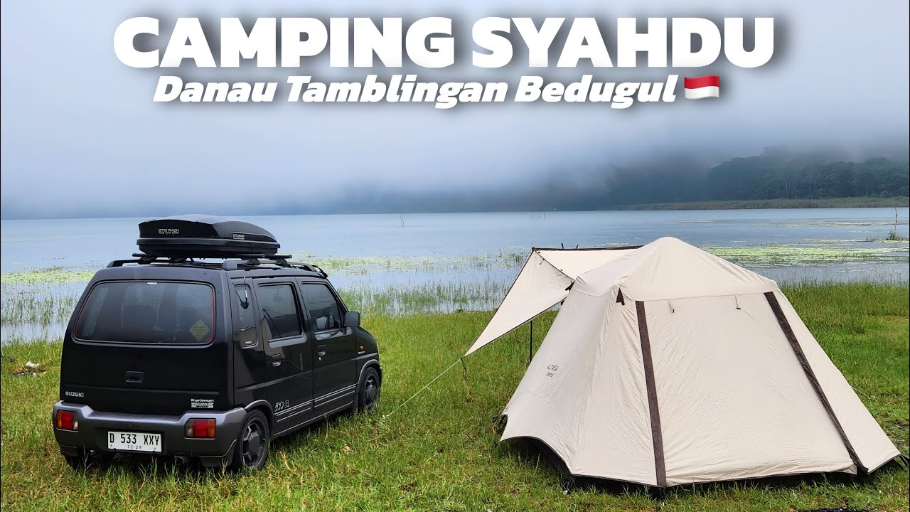 Eps. 2 SOLO ROADTRIP BANDUNG - BALI KARIMUN KOTAK| CAMPING SYAHDU DI TEPI DANAU TAMBLINGAN BEDUGUL