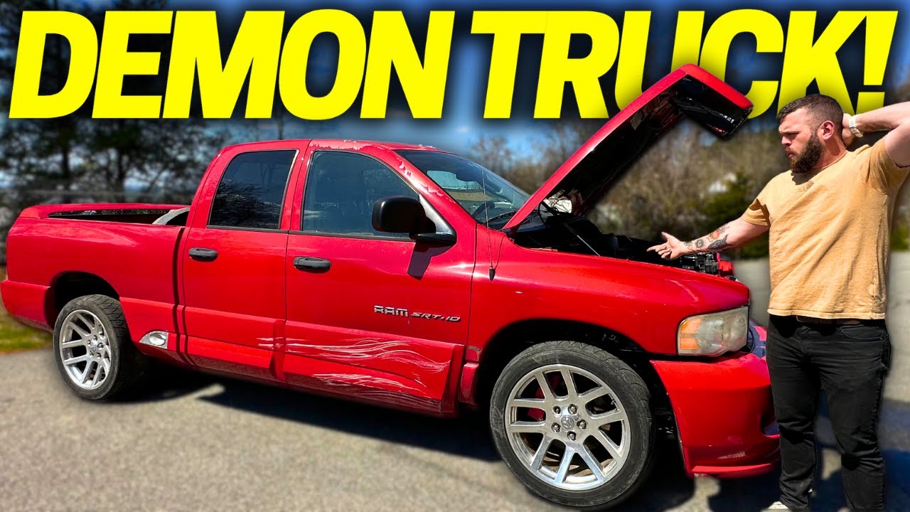 Я УСТАНОВИЛ ДВИГАТЕЛЬ DODGE DEMON В СВОЙ ГРУЗОВИКИ SRT10!