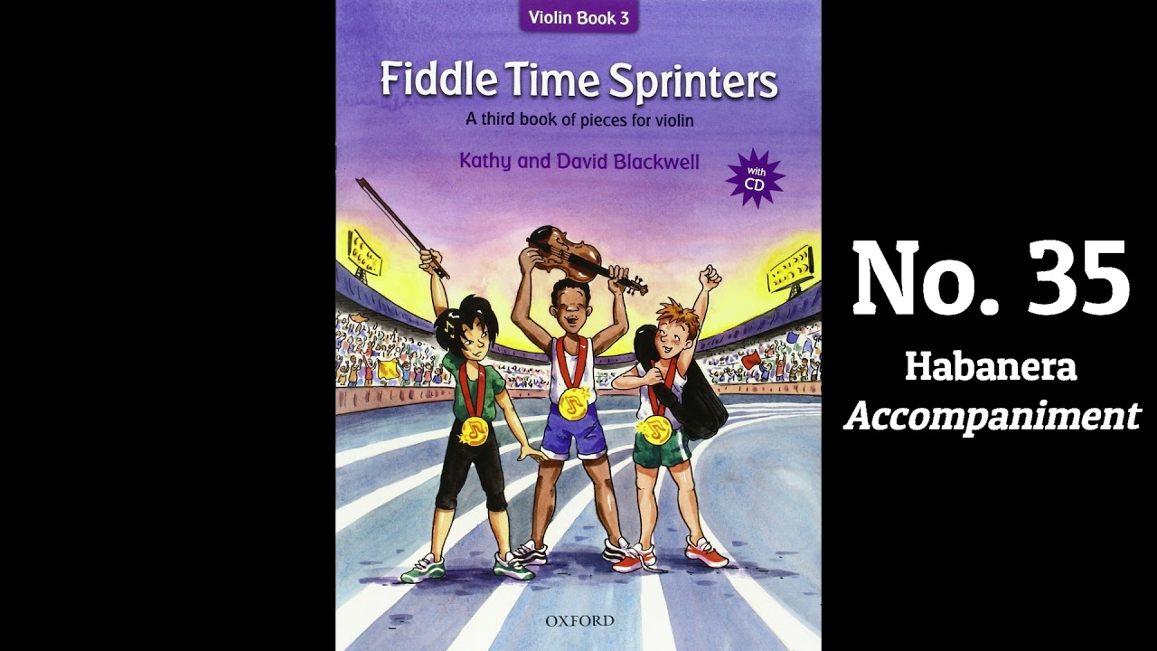 No. 35 Habanera | Accompaniment | Fiddle Time Sprinters