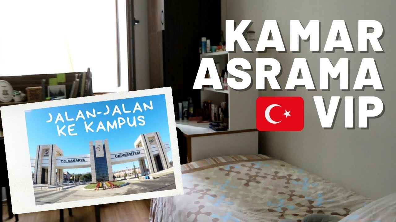 Tour Kamar Asrama di Turki - GRATIS tapi berasa Kamar VIP! Dormitory Room Tour Turkey (Part II)